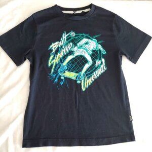 Shaun White black shirt boys Medium (8-10) short sleeve graphic